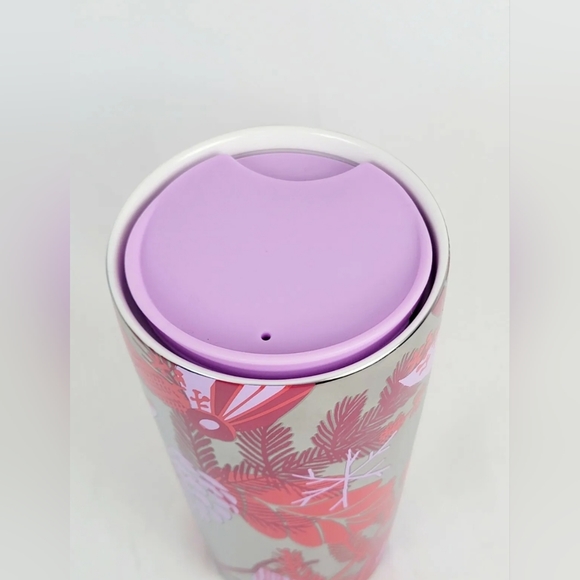 *Starbucks 2021 Holiday Double Wall Ceramic Pinecone Tumbler Mug 12 oz - Picture 4 of 6